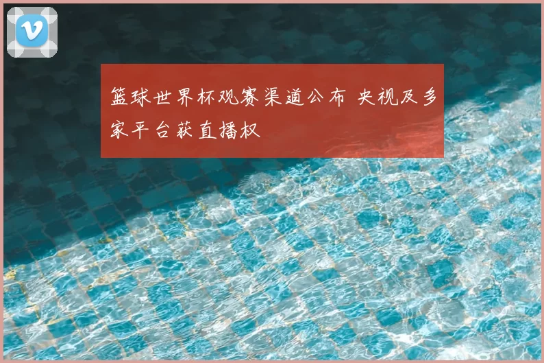 篮球世界杯观赛渠道公布 央视及多家平台获直播权
